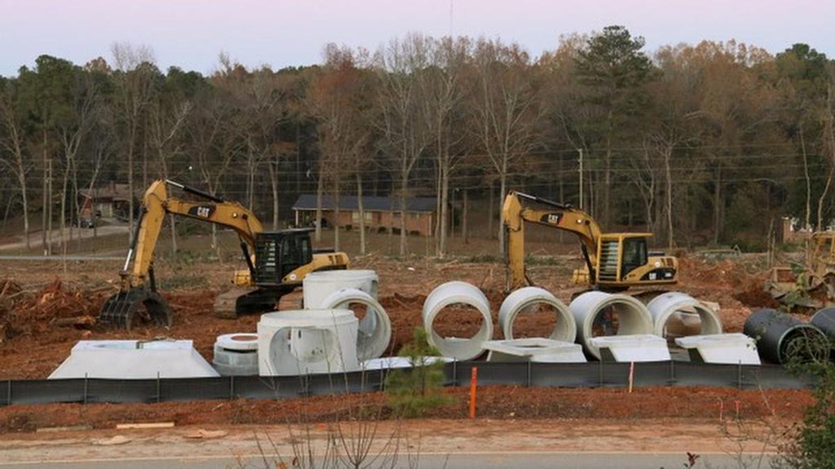 Clearing is underway on the site of the Costco being built at Piney Grove and Fernandina roads.
