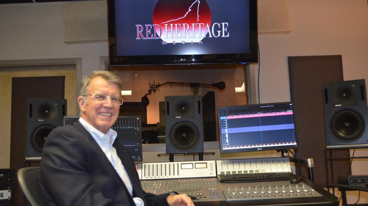 Chris Cates, president of Red Heritage Media, the Catawba Indian Tribe’s new multi-media company. The tribe bought the company from Cates and then rehired him to run it.