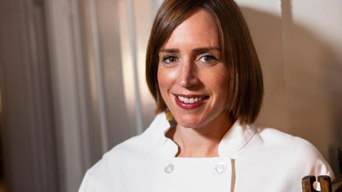 Award-winning New York City chef and Rise Gourmet Goods and Bake Shop owner Sarah Simmons.