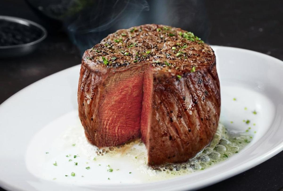 Steak is the specialty at Ruth’s Chris Steak House.