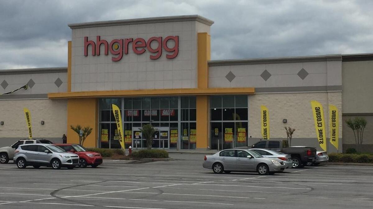 hhgregg on Bower Parkway will permanently close later this month.