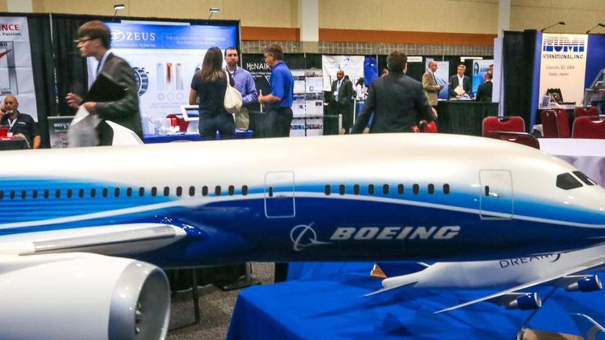 
The 2015 SC Aerospace Conference and Expo is being held at the Columbia Metropolitan Convention Center Wednesday and Thursday. Vendors representing manufacturers, colleges and technology had booths in the exhibit hall.
