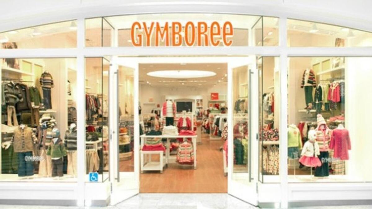 Gymboree is closing two of its three Columbia-area stores in conjunction with the children’s clothing chain’s bankruptcy filing.