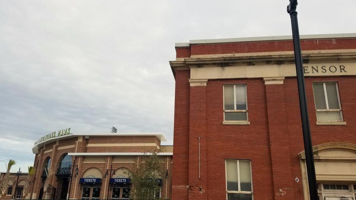 Renovation has begun on the historic Ensor Building at BullStreet. The building is located between Spirit Communications Park and First Base Building.