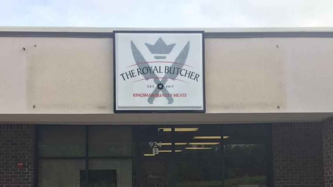 The owners of the Kingsman Que and Brew in Lexington have opened The Royal Butcher at 924-B E. Main St. in the shopping center next to the Que and Brew just down the road from Lexington Main Library.