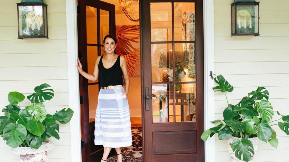 Melissa Blanchard recently moved her upscale cosmetics shop to a larger location on Devine Street.