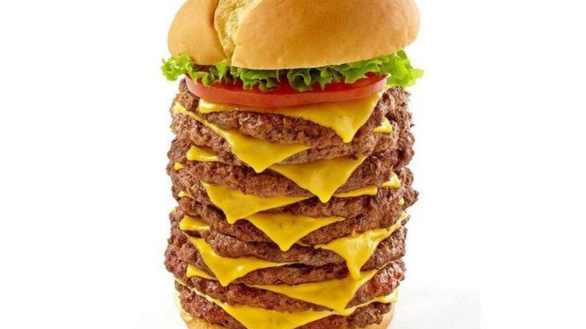 Wayback Burger’s Triple Triple Triple Burger.