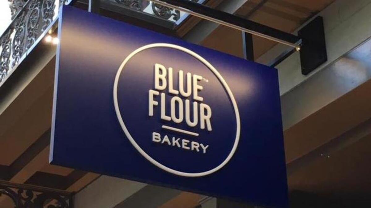 Blue Flour Bakery opened Saturday in the Brennen Building on Main Street.