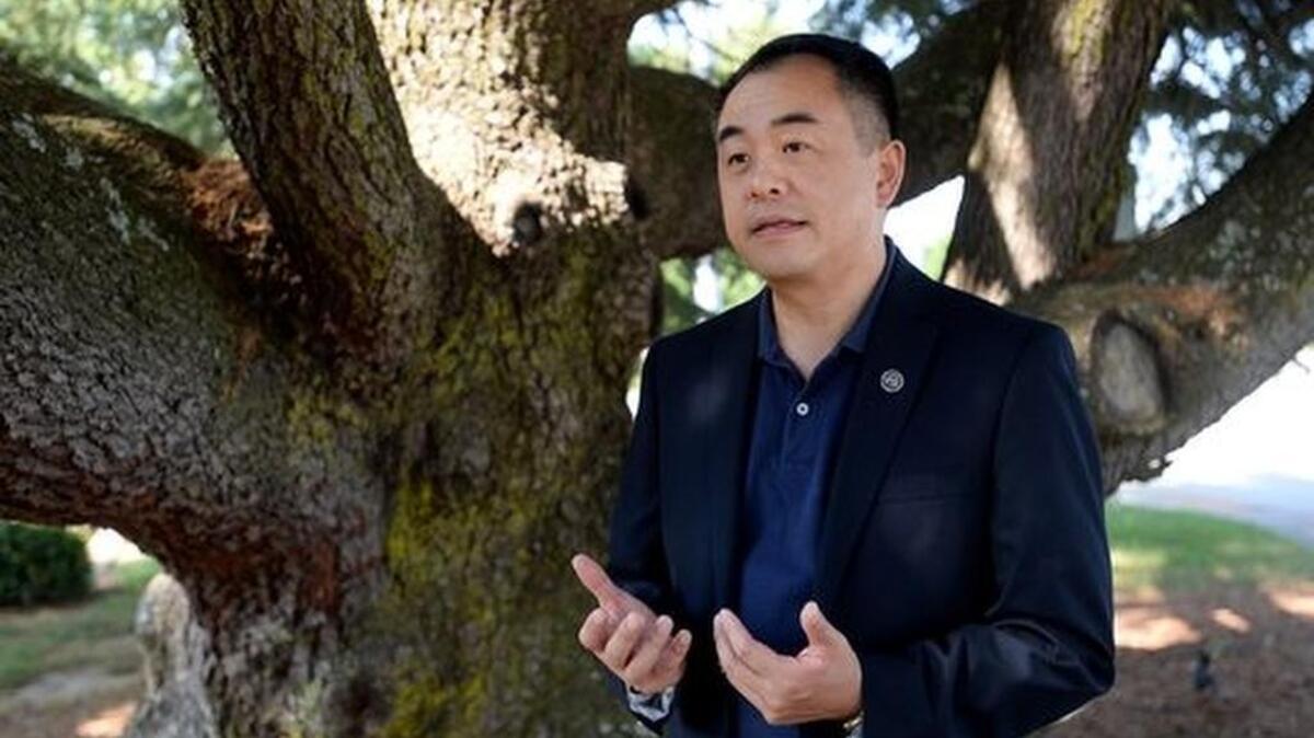 John Ling, former director of the South Carolina Department of Commerce in Shanghai, speaks with The Greenville News.