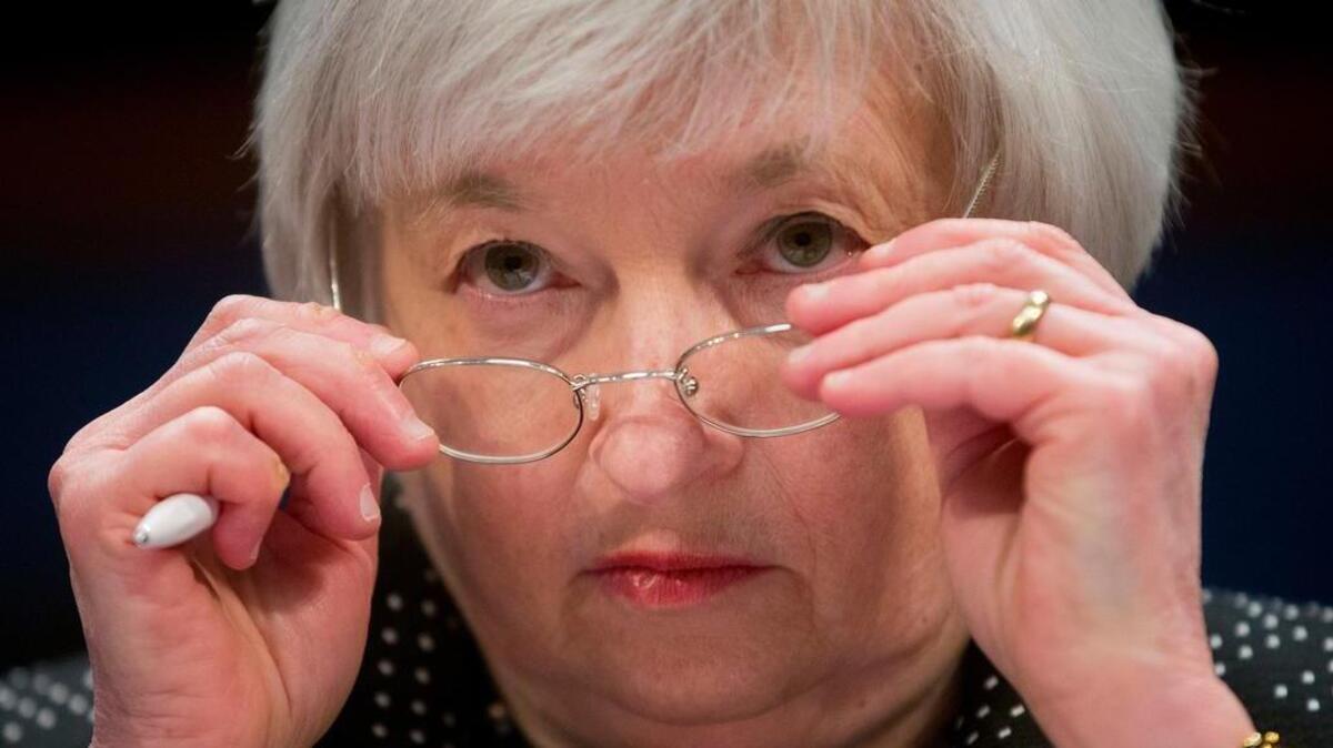 Federal Reserve Chair Janet Yellen