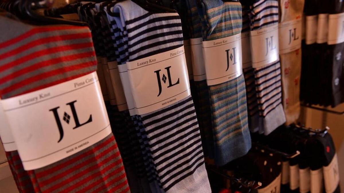 Local entrepreneur Jeffrie Berline has launched a sock company, JL the Brand.