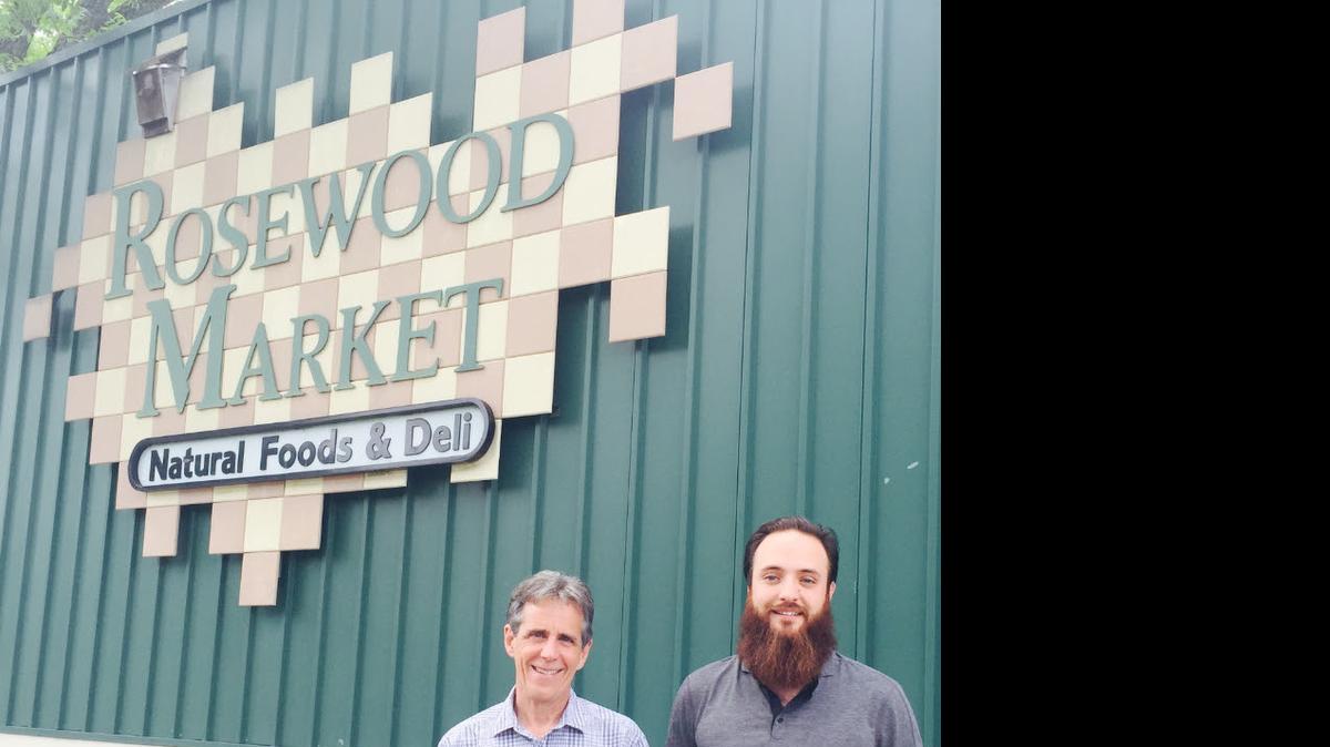 
Basil Garzia, left, has sold the iconic Rosewood Market to Bryan Tayara, owner of Our Local Catch in Mount Pleasant.
