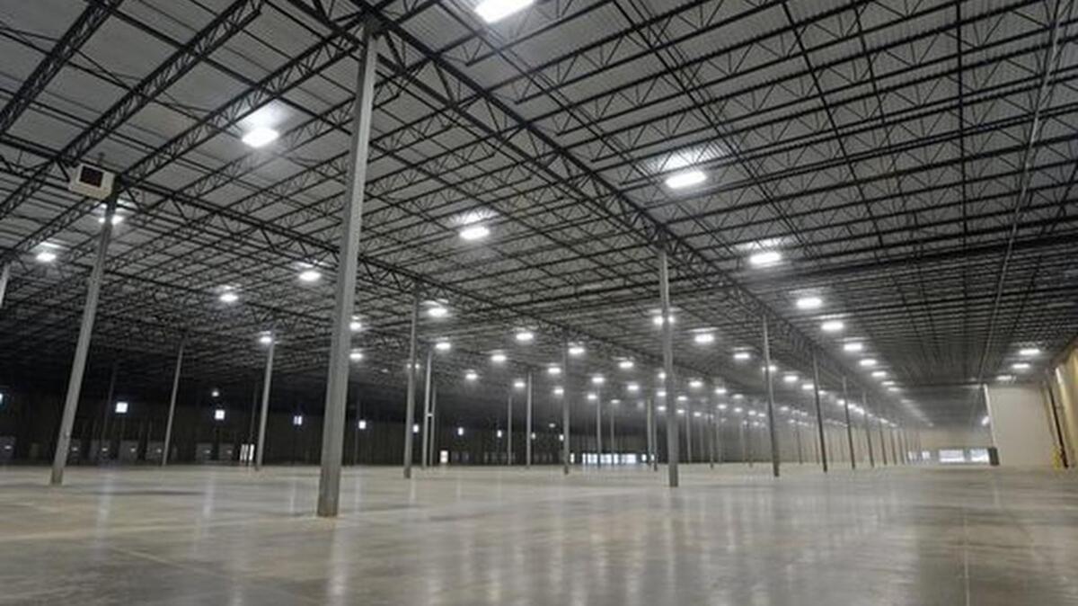 306,000-square-foot building along White Horse Road that Colgate-Palmolive will use for a distribution center.