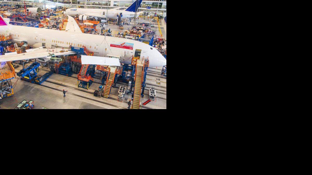 
FILE PHOTO: Boeing assembly plant in North Charleston, SC
