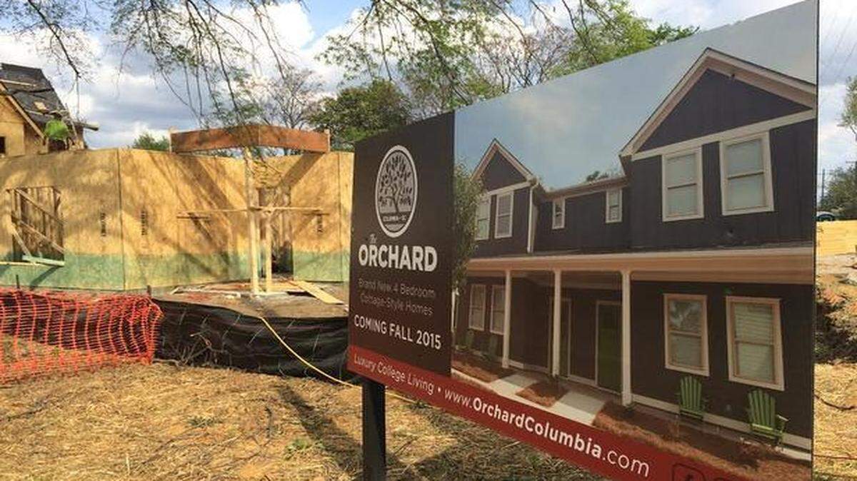 
The Orchard’s luxury, cottage-style homes for college students are set to open in August.
