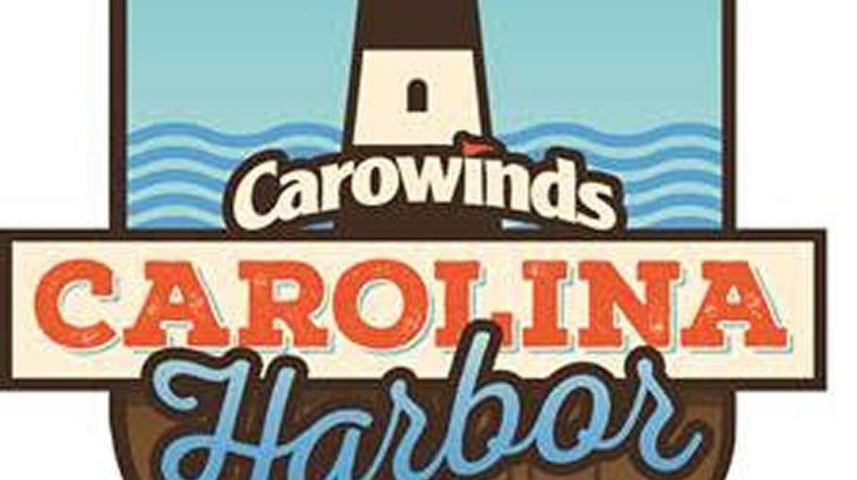 
Logo for the new Carolina Harbor waterpark.
