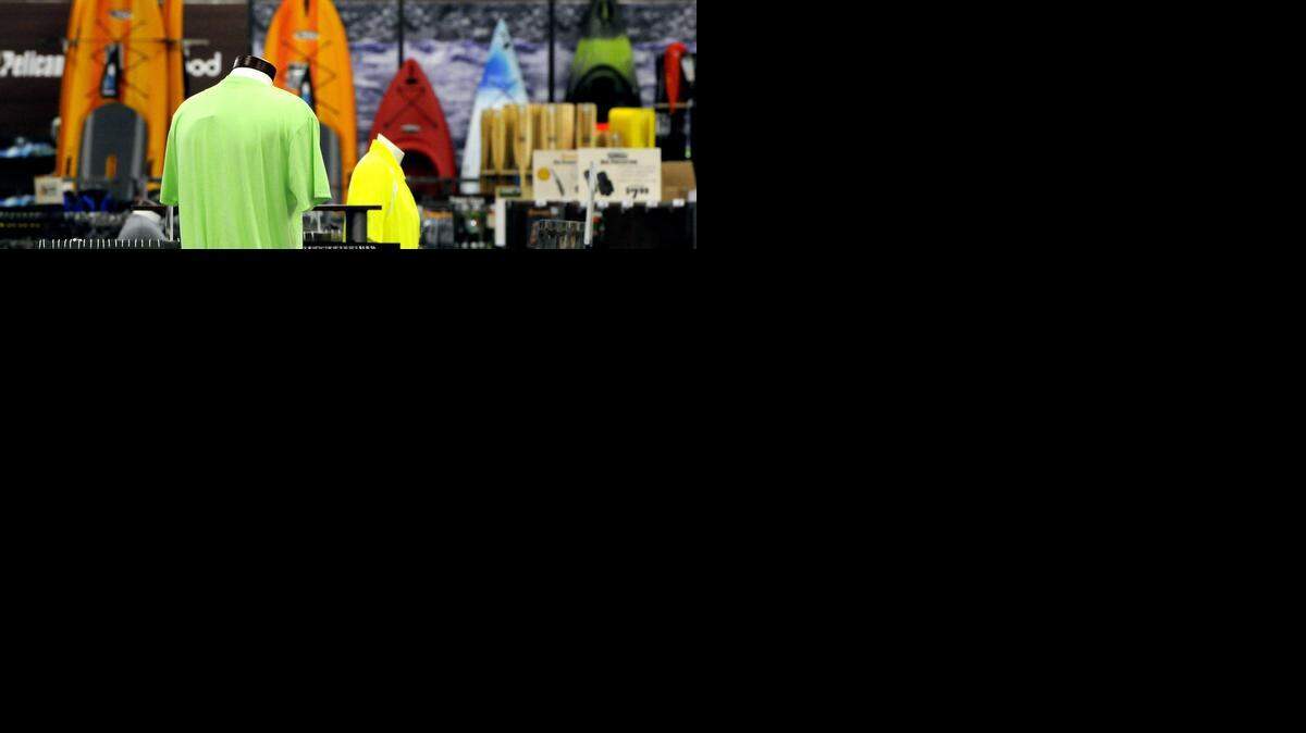 
Boating and paddle sports are well represented at Gander Mountain.

