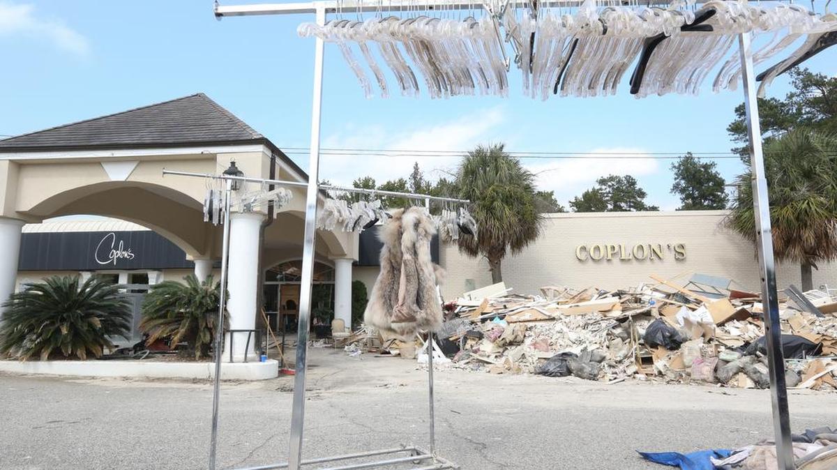 Coplon's on Forest Drive was heavily damaged by floodwaters earlier this month.