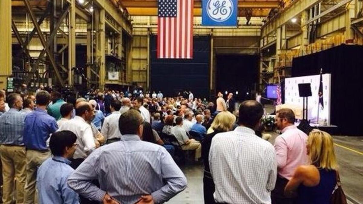 
The Export-Import Bank of the United States was still in operation when General Electric Co. made its last big jobs announcement in Greenville, in June of 2014. 
