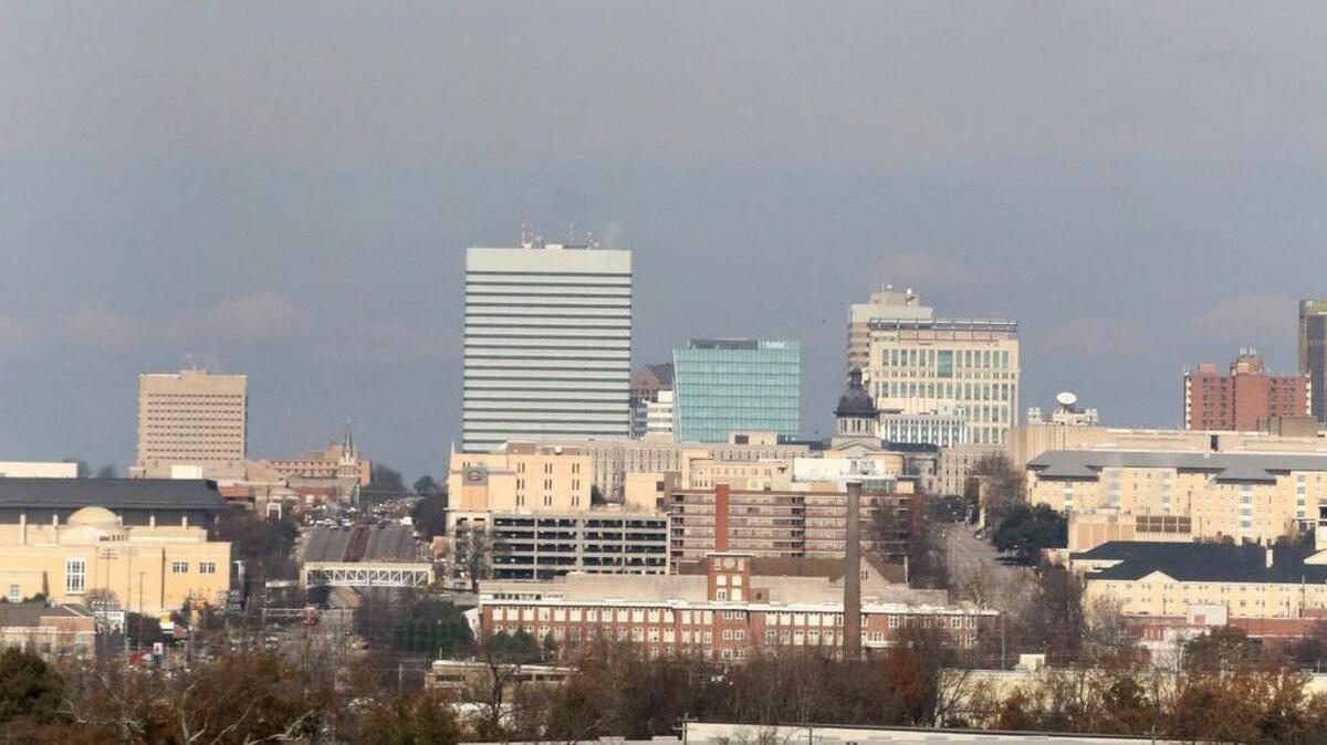 
A view of Columbia’s skyline. 
