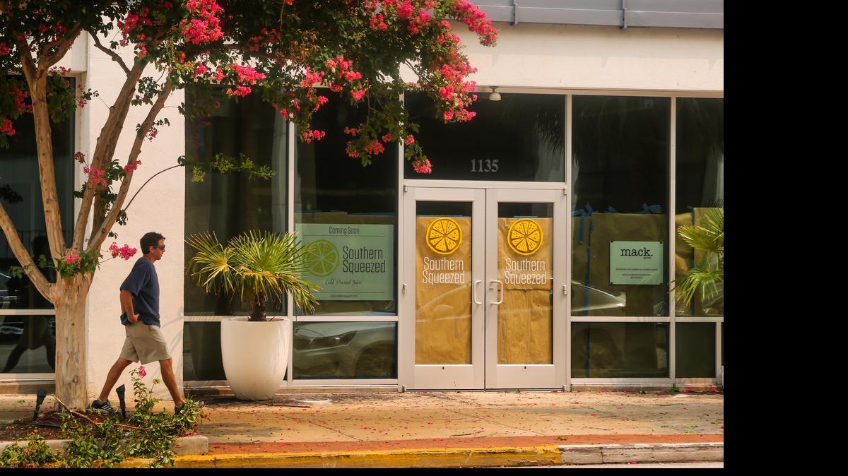 
Southern Squeezed is a juice company slated to open this month on Lady Street near the Vista. The store will offer fresh, cold-pressed fruit and vegetable juices and cleanses made from locally sourced produce. 
