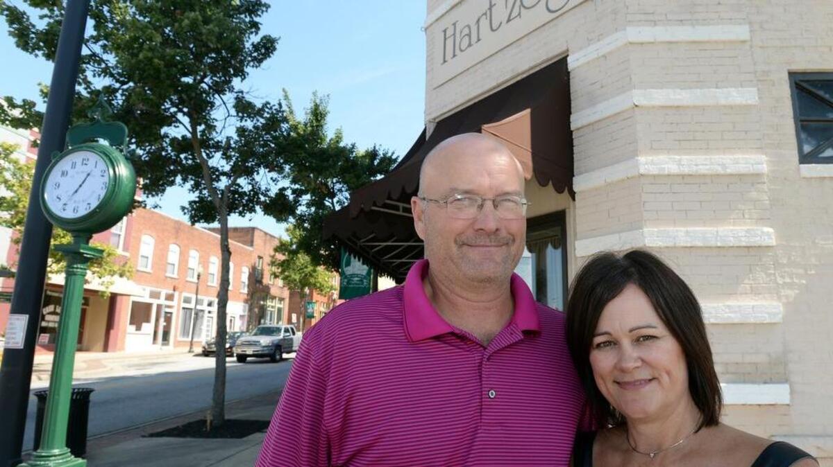 Hartzog's gifts and jewelry in Gaffney is celebrating 70 years in business. Charles and Glenda Hartzog are the owners of the store.