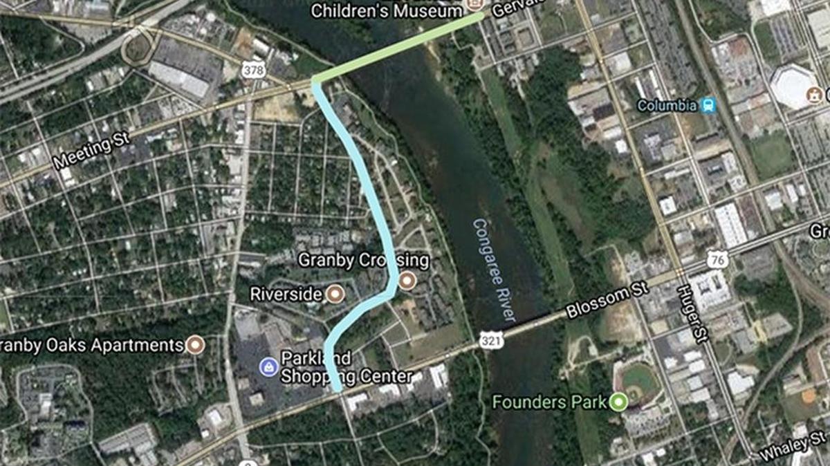 Gervais Street Bridge and Alexander Road closed from 6:30-8:30p Sept 15, 2017
