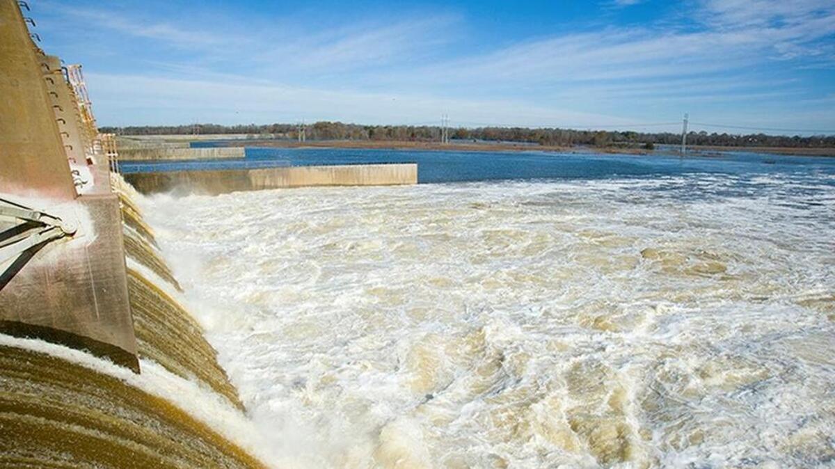 Santee Cooper spillway