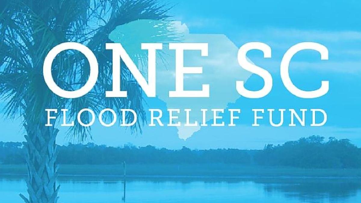 One SC Flood Relief Fund logo.