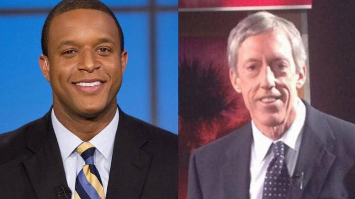 Craig Melvin (left) responded to Jack Kuenzie’s (right) sudden departure from Columbia’s WIS TV news.