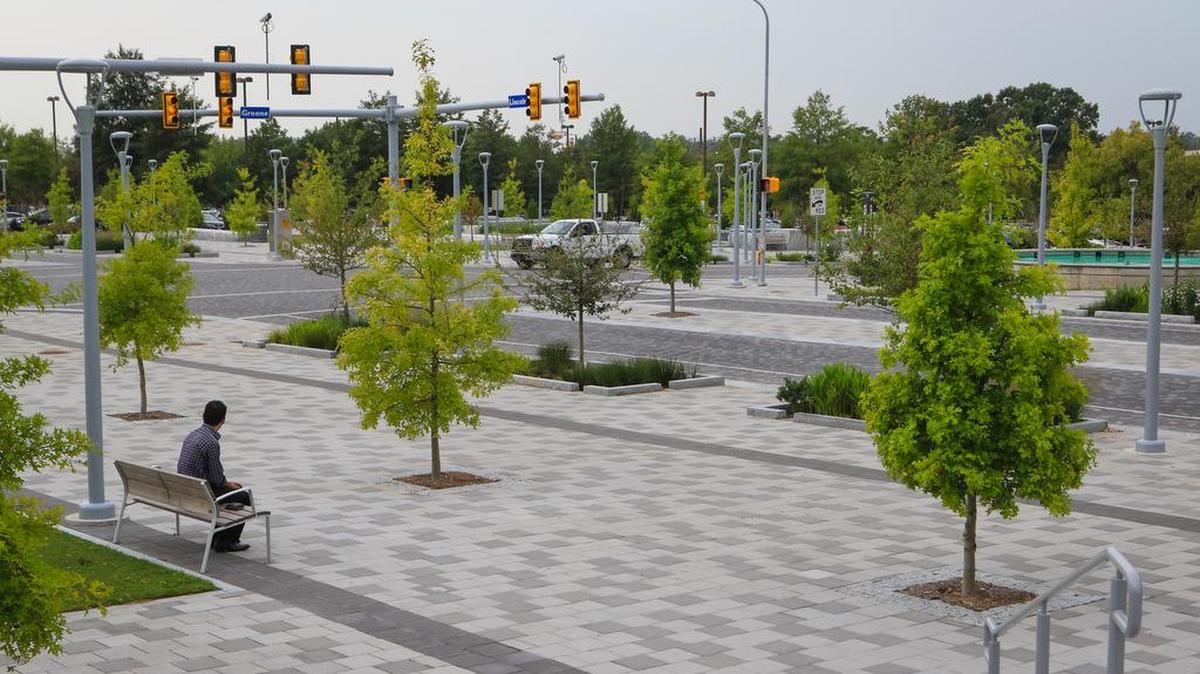 Transportation penny projects, like this completed one at Lincoln and Greene streets in Richland County, could soon pile up. There appears to be tension between those on County Council who want to floating bonds to keep projects moving quickly and others’ resistence to that way of paying for them.