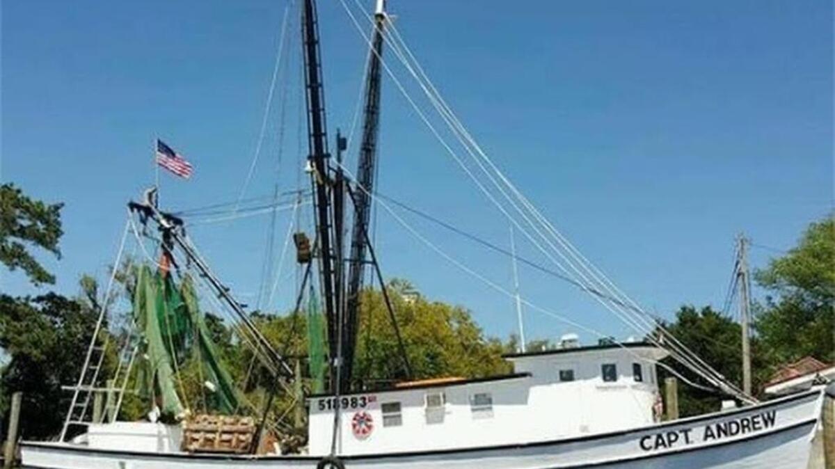 The Captain Andrew is Georgetown’s oldest wooden hull shrimp boat was built in 1968. It has combed the waters ever since and on Saturday morning, the crew caught one of its greatest catches - rescuing two fishermen from the sea and their boat from the bottom of the ocean floor.