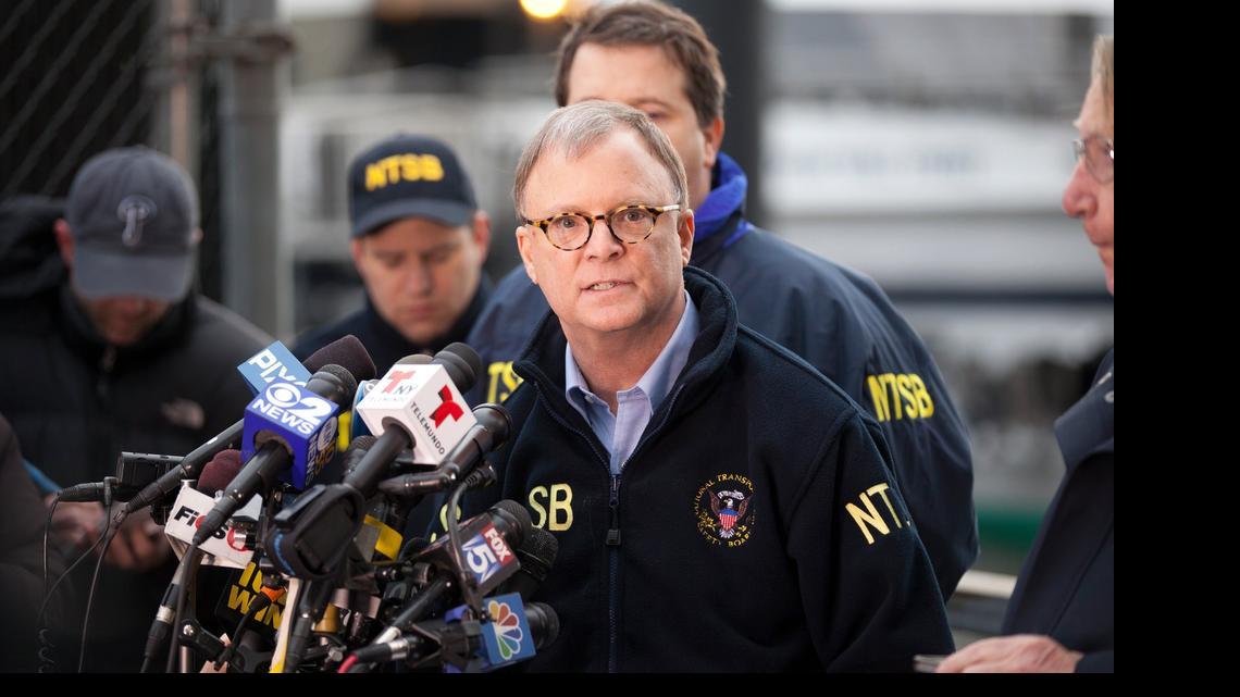 
Robert Sumwalt, who lives in Columbia, often speaks to the media with updates on transportation investigations. Sumwalt worked the accident scene investigation earlier this month of a deadly Amtrak derailment in Philadelphia.
