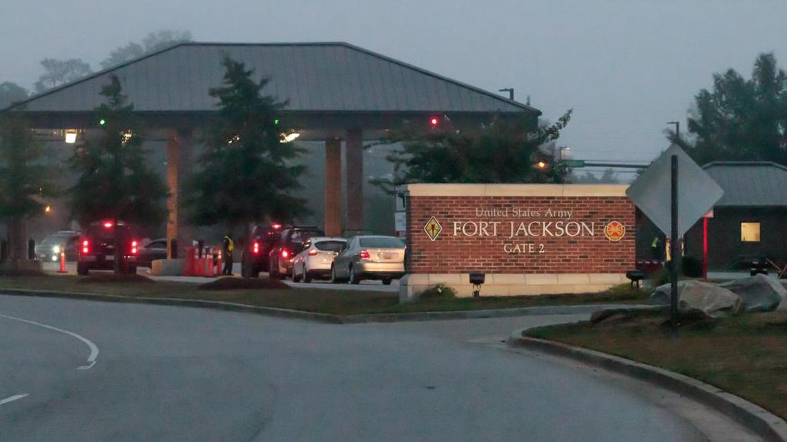 Fort Jackson main gate