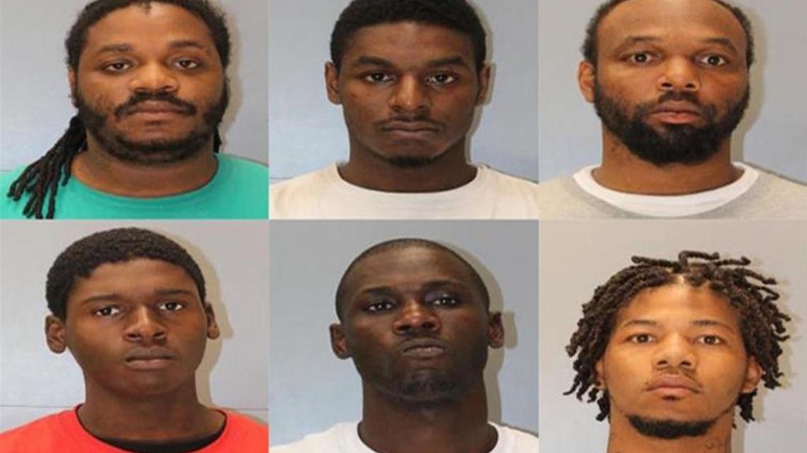 Top Row: Cherry, Belton, Isaac Second Row: Wilson, Isaac, Stephens