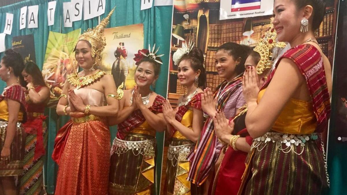 More than 60 countries or cultures were represented at the city’s International Festival in April.