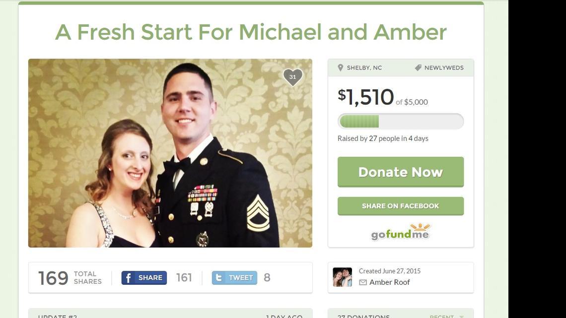 
The GoFundMe page, as it appeared before being taken down.
