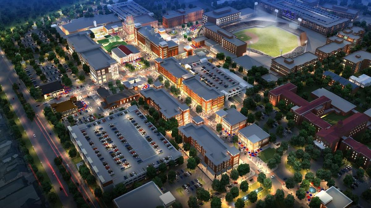 Renderings of The Commons at Bull Street.