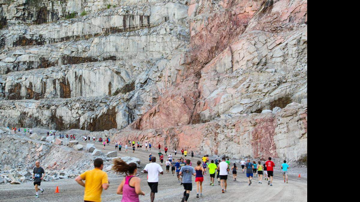 
Over 500 runners and walkers participated in the third annual Quarry Crusher Run.
