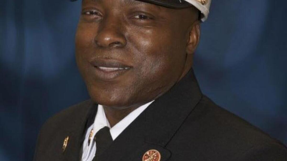 Columbia Fire Chief Aubrey Jenkins
