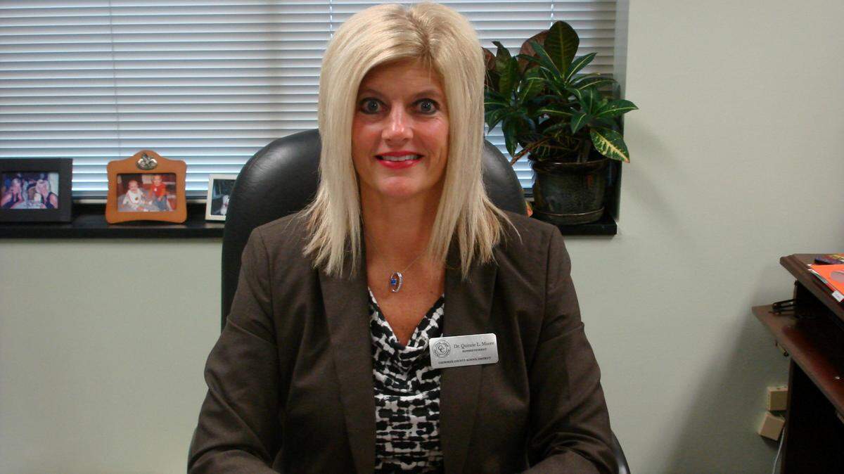 Quincie Moore, superintendent of the Cherokee County School District, was charged with DUI over the weekend in Greenville County, the school district announced Monday, Nov. 19, 2018.