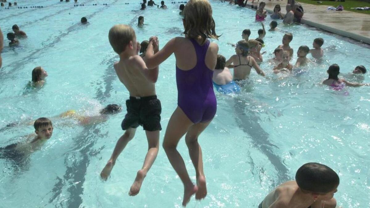 Maxcy Gregg swimming pool in Columbia.