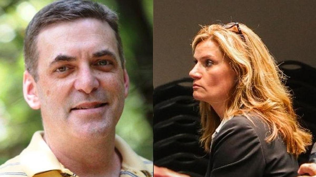 Rick Hubbard (on left) and Candice Lively