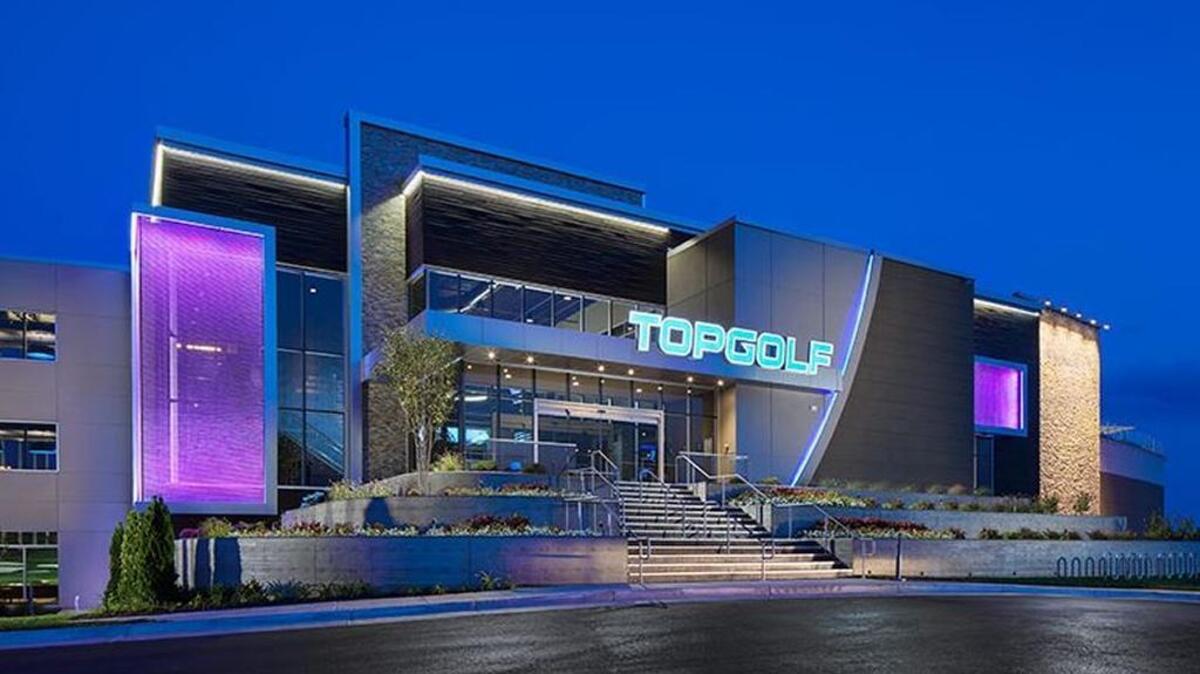 A Topgolf facility in Virginia