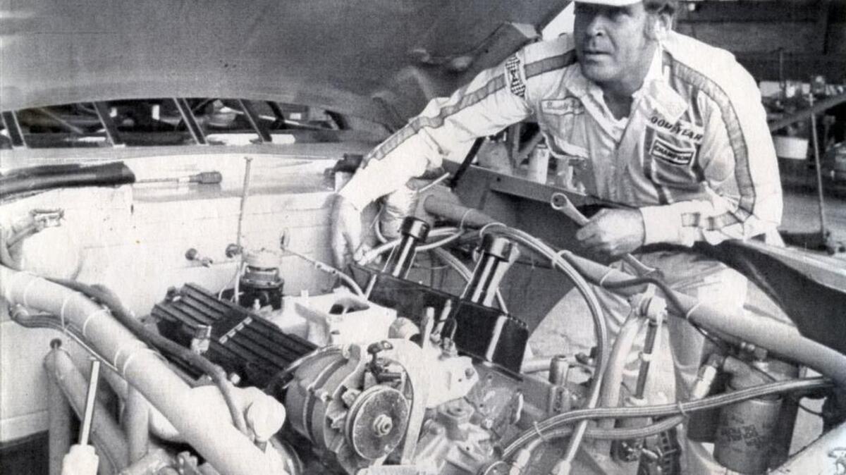 
Buddy Baker who once won three consecutive races at Talladega, blew one blew one engine in practice and another in his qualifying attempt in 1978.
