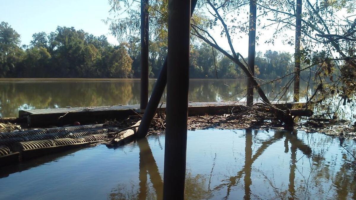 Rebuilding of a damaged dock is set to start soon at the boat landing in Cayce that was struck by floods in October.