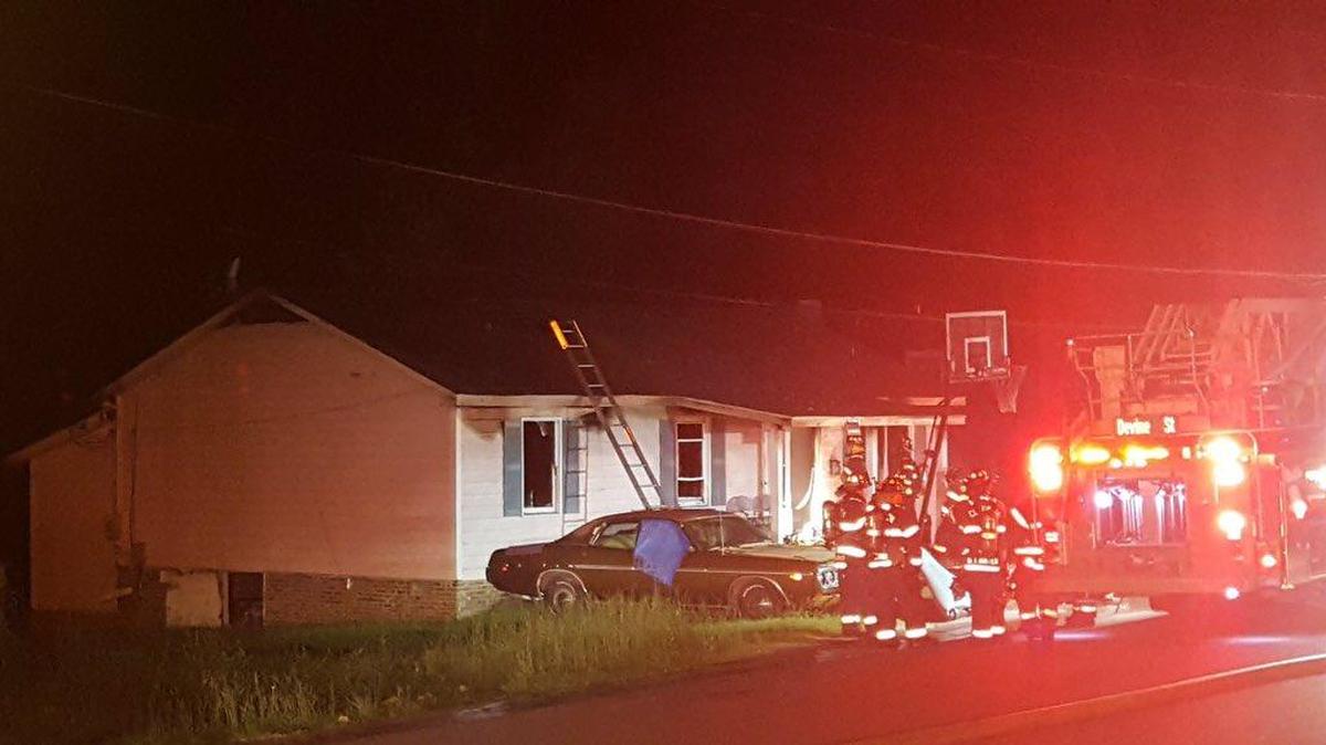 One person died after a house fire on Lyon Street near downtown Wednesday night.
