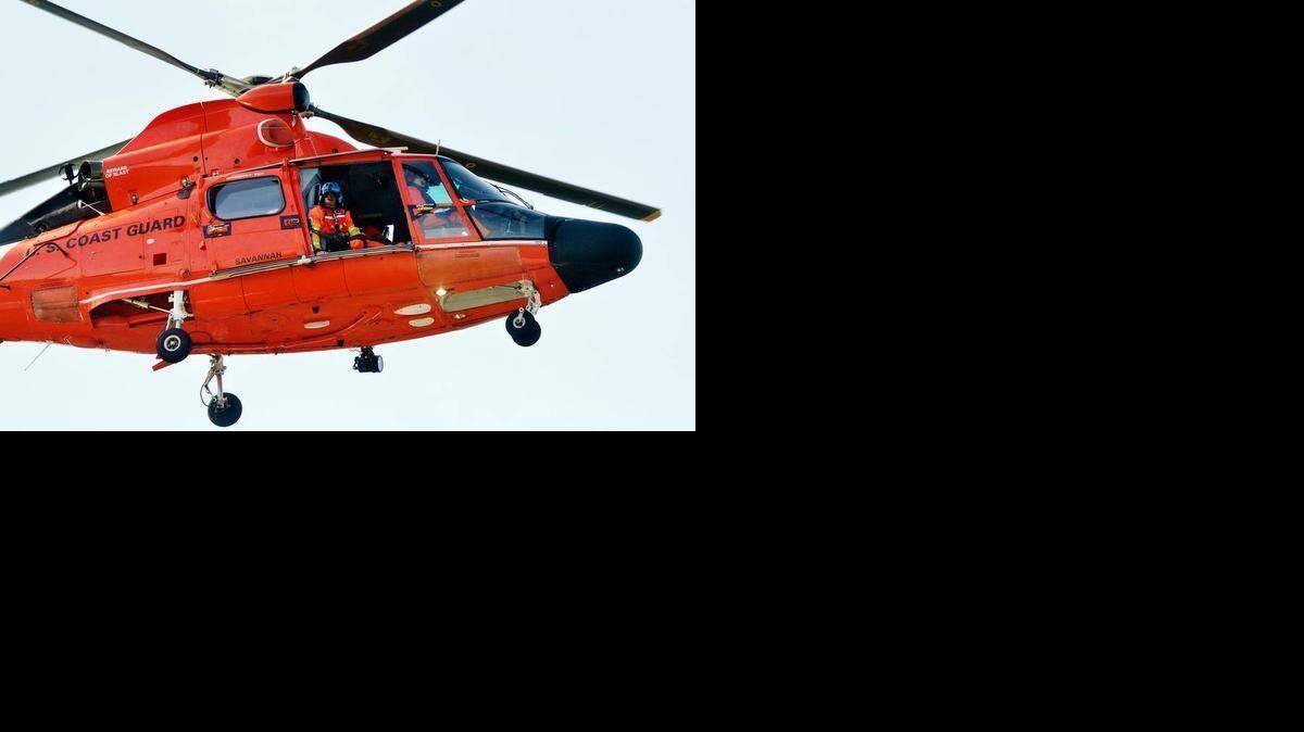 
FILE PHOTO: U.S. Coast Guard helicopter.
