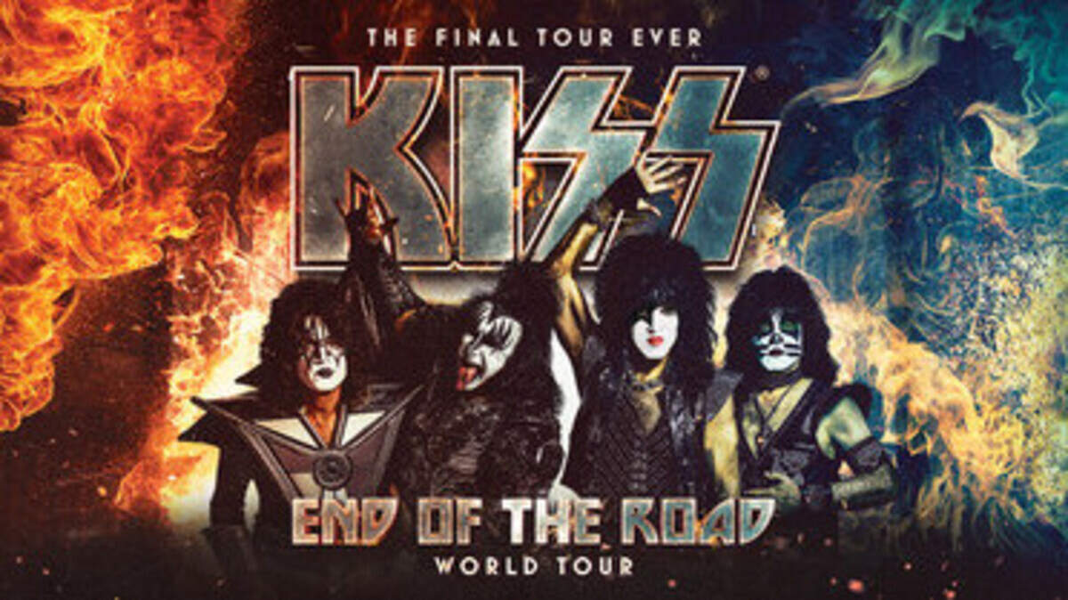 KISS will make a stop in North Charleston, SC, during the second leg of their ‘End of the Road’ tour in August 2019.