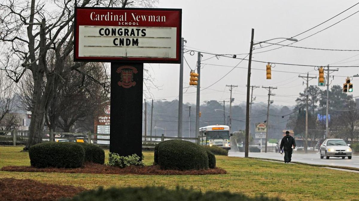 Cardinal Newman has outgrown its present location on Forest Drive and is moving.